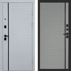 Входная дверь Termo-Door Simple White - Porte Grey софт