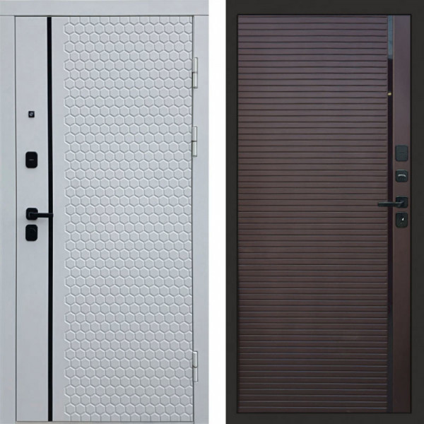 Входная дверь Termo-Door Simple White - Porte Шоколад