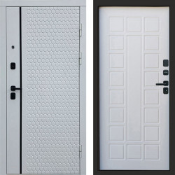 Входная дверь Termo-Door Simple White - Престиж белое дерево