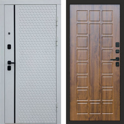 Входная дверь Termo-Door Simple White - Престиж дуб