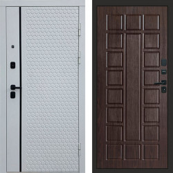 Входная дверь Termo-Door Simple White - Престиж венге