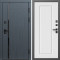 Входная дверь Termo-Door Сплит Графит - Гранд Белый софт