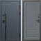 Входная дверь Termo-Door Сплит Графит - Марсель Grey софт