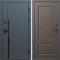 Входная дверь Termo-Door Сплит Графит - Марсель Шоколад