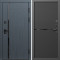 Входная дверь Termo-Door Сплит Графит - Нео Black