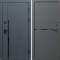 Входная дверь Termo-Door Сплит Графит - Нео Графит