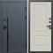 Входная дверь Termo-Door Сплит Графит - Нео Классика Слоновая Кость