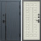 Входная дверь Termo-Door Сплит Графит - Престиж бежевый матовый
