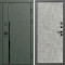 Входная дверь Termo-Door Сплит Грин - Горизонт бетон светлый