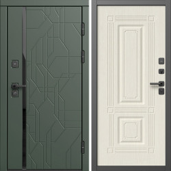 Входная дверь Termo-Door Сплит Грин - Мадрид Лиственница
