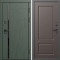 Входная дверь Termo-Door Сплит Грин - Марсель Шоколад