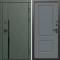 Входная дверь Termo-Door Сплит Грин - Нео Классика Грей Софт