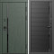 Входная дверь Termo-Door Сплит Грин - Порте black