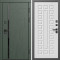Входная дверь Termo-Door Сплит Грин - Престиж белое дерево