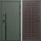 Входная дверь Termo-Door Сплит Грин - Престиж венге
