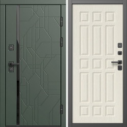 Входная дверь Termo-Door Сплит Грин - Спарта лиственница