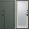Входная дверь Termo-Door Сплит Грин - Зеркало Слоновая кость