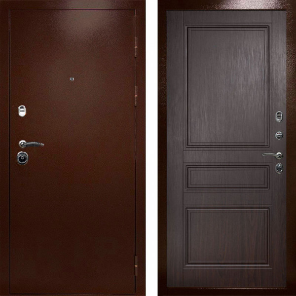 Входная дверь Termo-Door Техно Медь Антик - Классика венге