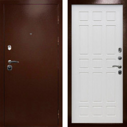 Входная дверь Termo-Door Техно Медь Антик - Спарта лиственница