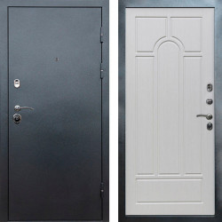 Входная дверь Termo-Door Техно Серебро Антик - Арка лиственница