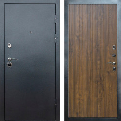 Входная дверь Termo-Door Техно Серебро Антик - Flat Дуб