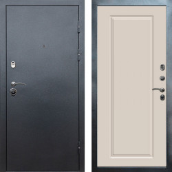 Входная дверь Termo-Door Техно Серебро Антик - Гранд Слоновая кость