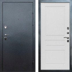 Входная дверь Termo-Door Техно Серебро Антик - Классика лиственница