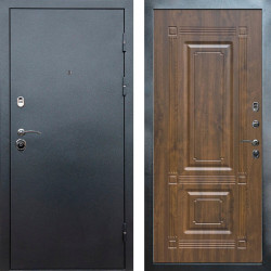 Входная дверь Termo-Door Техно Серебро Антик - Мадрид Дуб