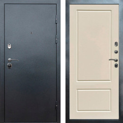 Входная дверь Termo-Door Техно Серебро Антик - Марсель Слоновая кость