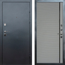 Входная дверь Termo-Door Техно Серебро Антик - Porte Grey софт