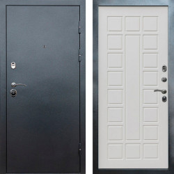 Входная дверь Termo-Door Техно Серебро Антик - Престиж бежевый матовый