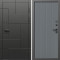 Входная дверь Termo-Door Тетрис Блэк - Флэт Черный кварц