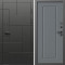 Входная дверь Termo-Door Тетрис Блэк - Гранд Grey софт