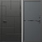 Входная дверь Termo-Door Тетрис Блэк - Нео Графит