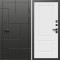 Входная дверь Termo-Door Тетрис Блэк - Нео Классика Белый Софт