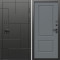 Входная дверь Termo-Door Тетрис Блэк - Нео Классика Грей Софт