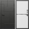 Входная дверь Termo-Door Тетрис Блэк - Нео White