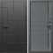 Входная дверь Termo-Door Тетрис Блэк - Порте Grey софт