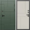 Входная дверь Termo-Door Тетрис Грин - Горизонт Слоновая кость