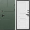 Входная дверь Termo-Door Тетрис Грин - Классика белый матовый