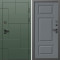 Входная дверь Termo-Door Тетрис Грин - Лион Grey софт