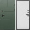 Входная дверь Termo-Door Тетрис Грин - Лучи белый