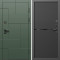 Входная дверь Termo-Door Тетрис Грин - Нео Black