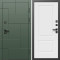 Входная дверь Termo-Door Тетрис Грин - Нео Классика Белый Софт