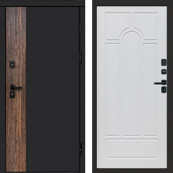 Входная дверь Termo-Door Тор - Арка белое дерево