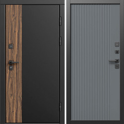 Входная дверь Termo-Door Тор - Флэт Grey софт
