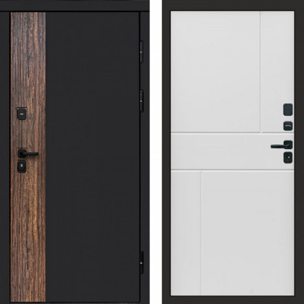 Входная дверь Termo-Door Тор - Горизонт белый