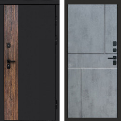 Входная дверь Termo-Door Тор - Горизонт бетон темный