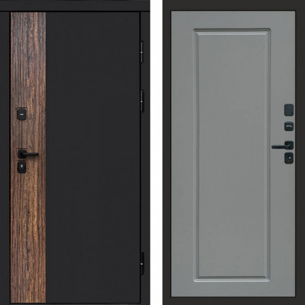 Входная дверь Termo-Door Тор - Гранд Grey софт