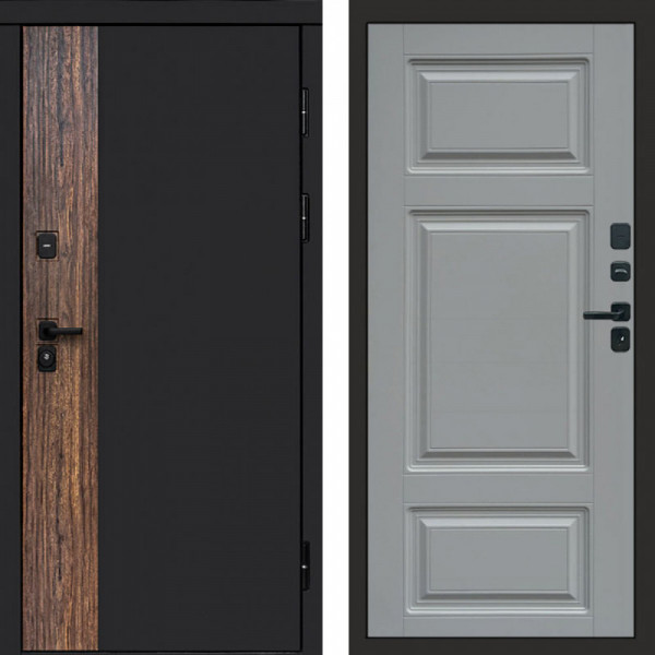 Входная дверь Termo-Door Тор - Лион Grey софт